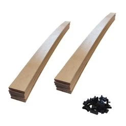 Ebac 10 Lattes + Embouts - 880x48x8 Mm - Lit 90 - Pour Sommier / Bz / Clic ...