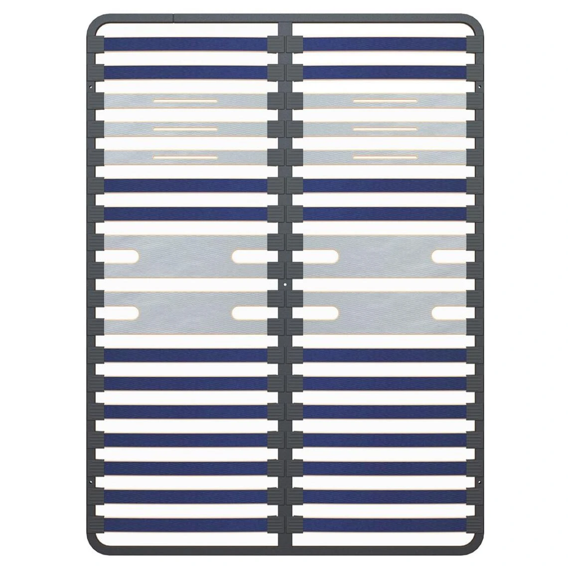 Altobuy BLACKLINE - Sommier Ă Lattes 5 Zones De Confort 140x190cm