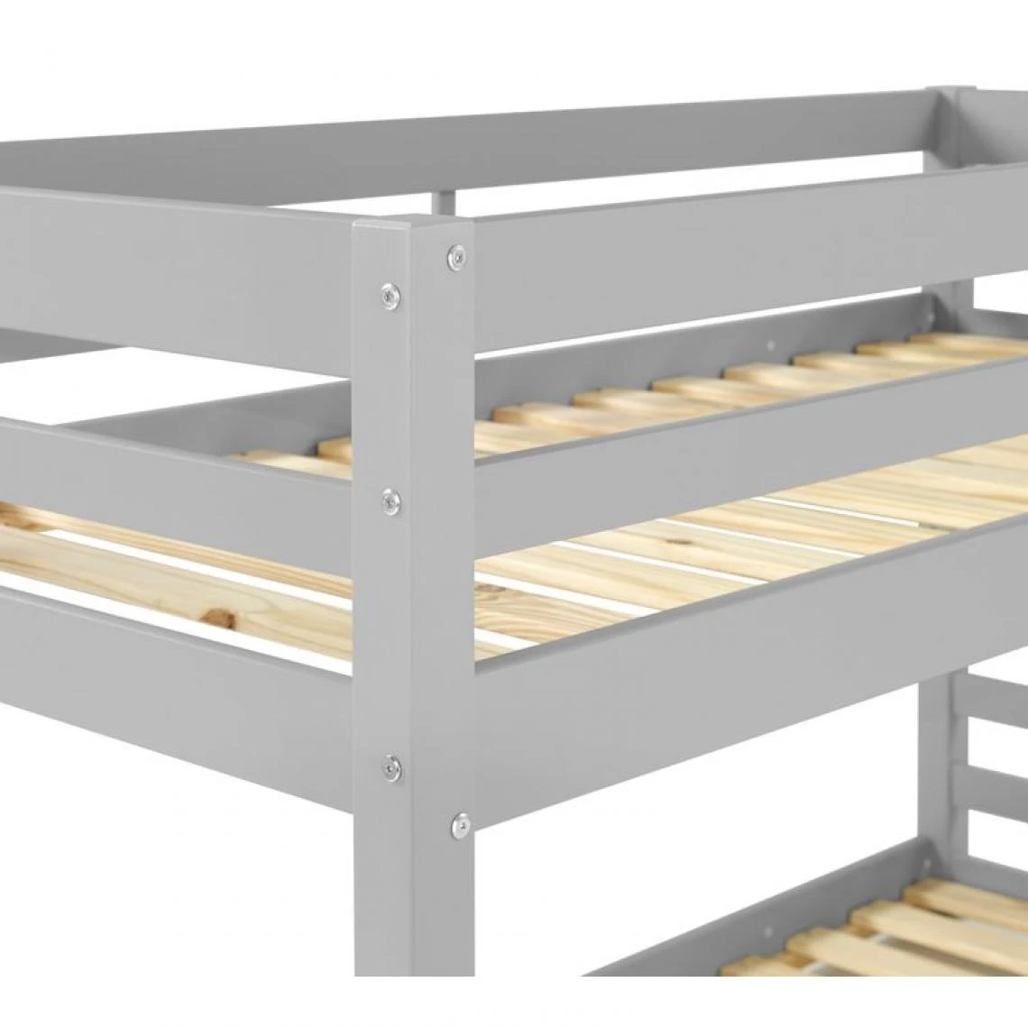 BUT Lits Superposés 2x90x190 Cm BLOOM Gris – Image 4