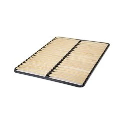Promo Matelas Sommier Cadre à Lattes Robuste 20 Lattes 140x190