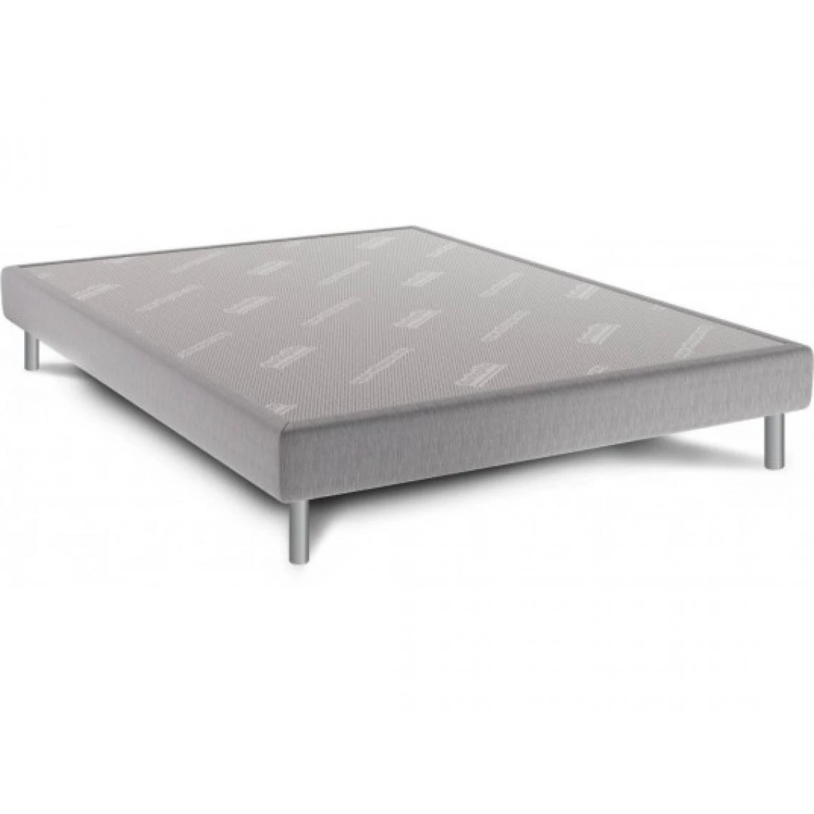 DUNLOPILLO Sommier 140 X 200 Somnilat 140x200 Bellini Gris Perle