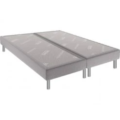 DUNLOPILLO Sommier 2 X 90 X 200 Somnilat 2x90x200 (180x200cm) Bellini Gris Perle