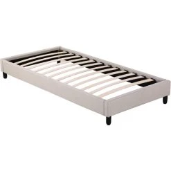 Habitat Et Jardin Sommier Tapissier à Lattes - 90 X 190 Cm - 20 Lattes