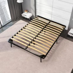 Maison Aubertin Sommier Cadre à Lattes Métal | 90x190 Cm