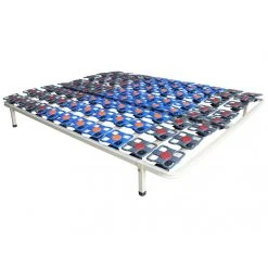 Vente-unique Sommier Cadre Ă Lattes 140 X 190 Cm - Suspension Tout Plots De DREAME...