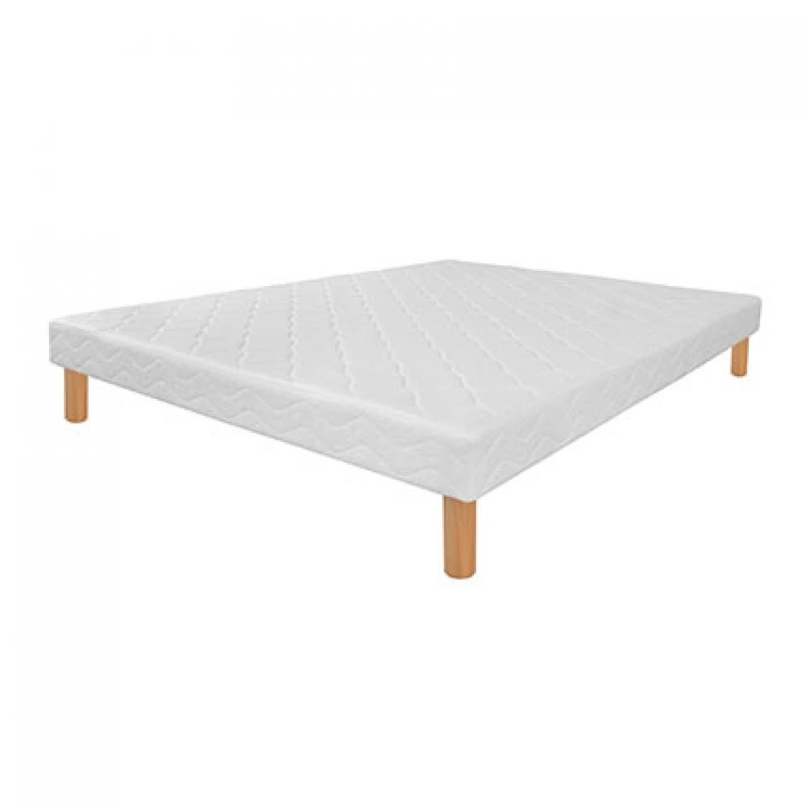 MES Sommier Tapissier Ă Ressorts 160x200 Cm