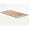 Le Quai Des Affaires Sommier NEVADA 90x190 Cadre Bois 18 Lattes Multiplis / Naturel