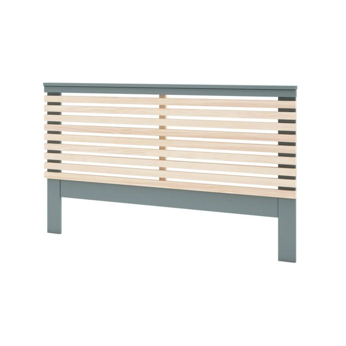BUT Tête De Lit 146 Cm PISCO Vert Grisé. – Image 3