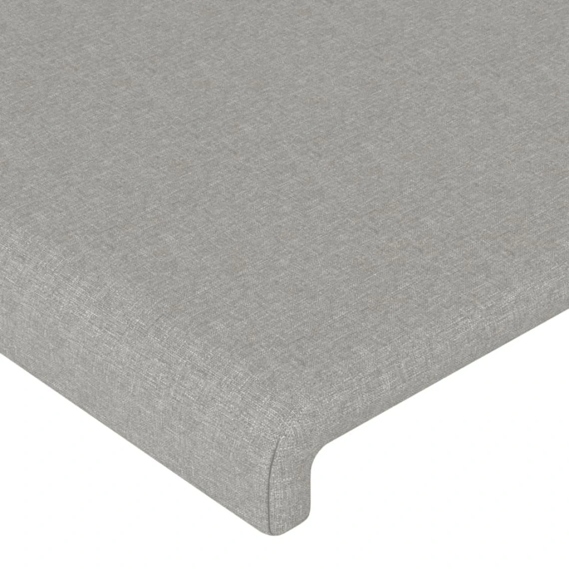 VidaXL Tête De Lit à LED Gris Clair 80x5x78/88 Cm Tissu – Image 4
